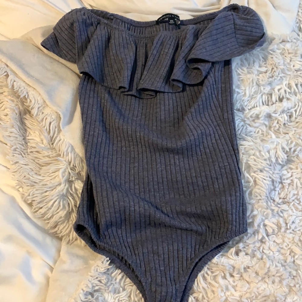 Kendall & Kylie Ribbed Bodysuit
